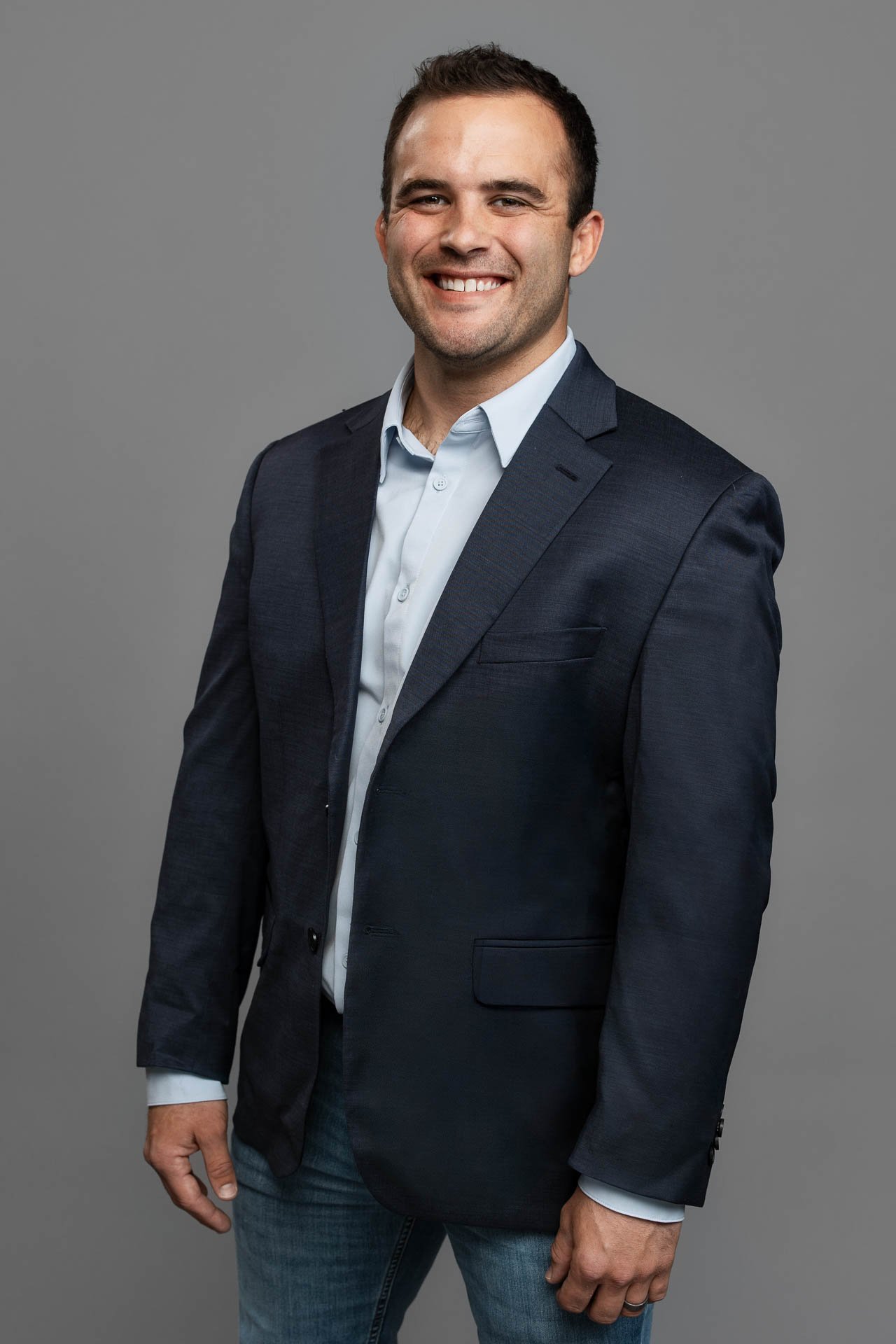 Portrait of Holden Packard, Senior Project Manager at Hall & Hill Construction