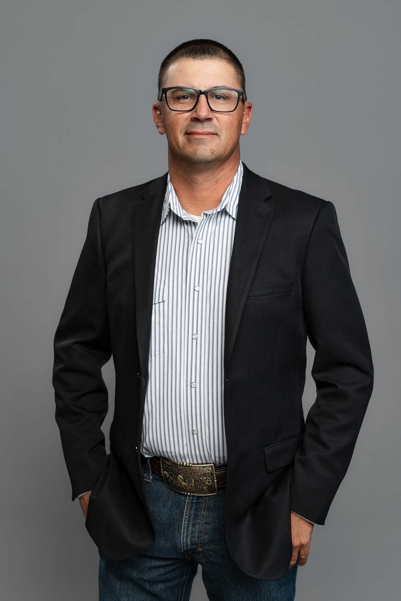 Portrait of Dakota McMahon, Lead Superintendent at Hall & Hill Construction
